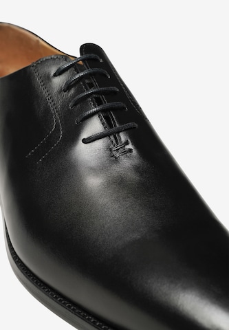 Henry Stevens Lace-Up Shoes 'Marshall PW' in Black