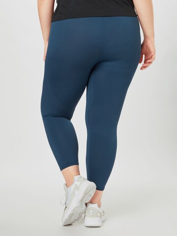 ADIDAS SPORTSWEAR Skinny Workout Pants in Blue