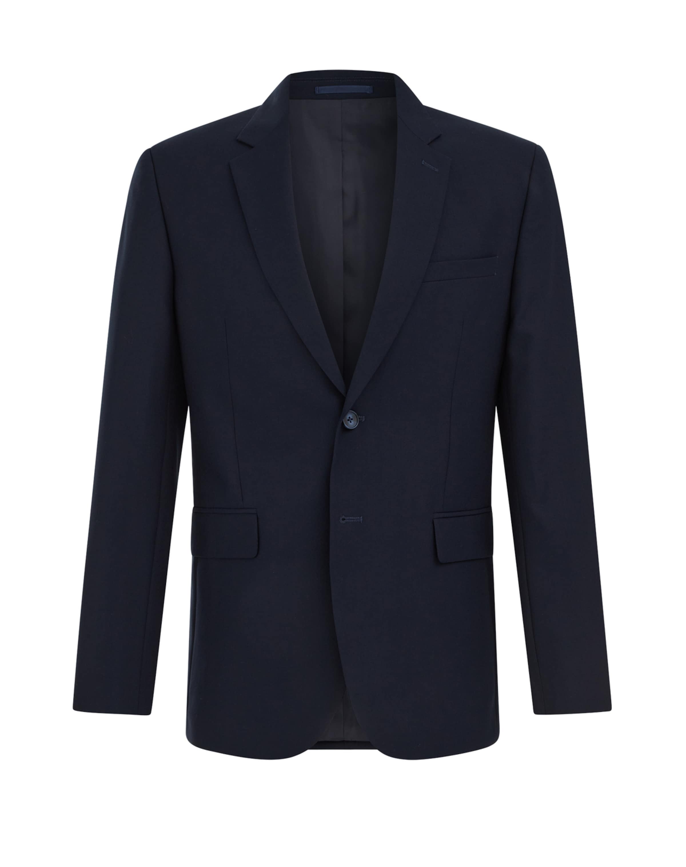 WE Fashion Kitsas lõige Ärimeeste sakoülikond, värv sinine: eest vaates