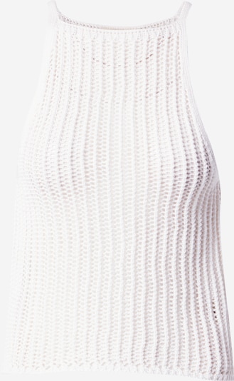A LOT LESS Tops en tricot 'Rosa' en blanc cassé, Vue avec produit