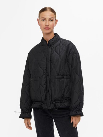 OBJECT Between-Season Jacket 'Line' in Black: front