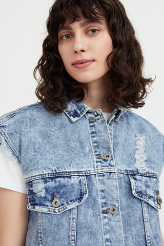 Finn Flare Bodywarmer 'Basic' in Blauw