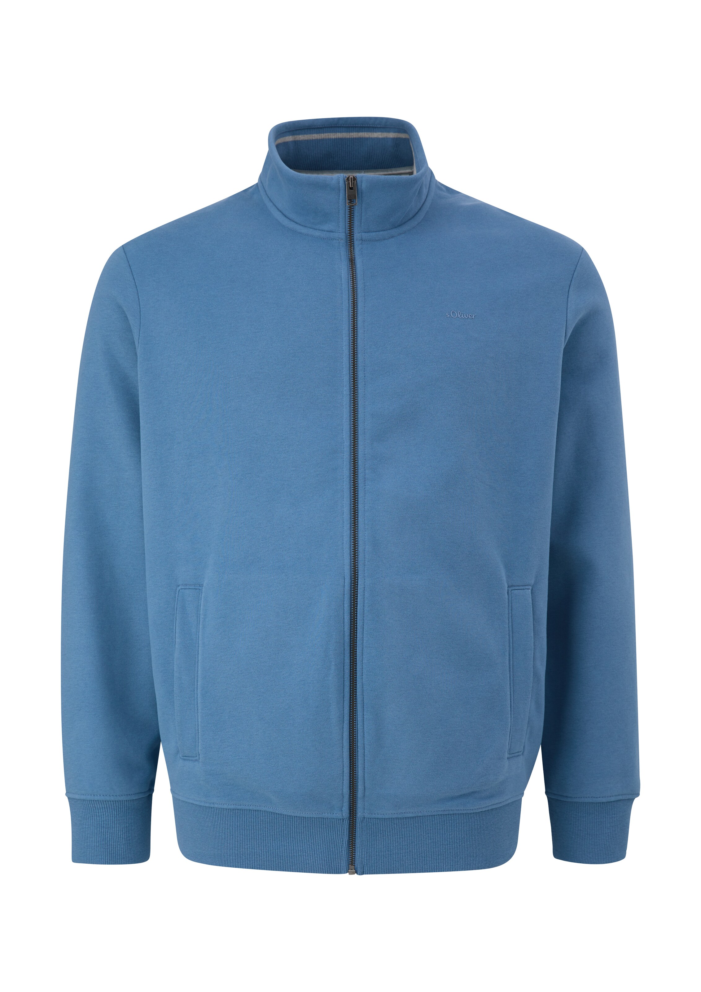 s.Oliver Men Big Sizes Sweatjacke in Blau