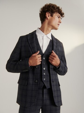 Guido Maria Kretschmer Men Regular fit Blazer 'Carlo' in Grey: front