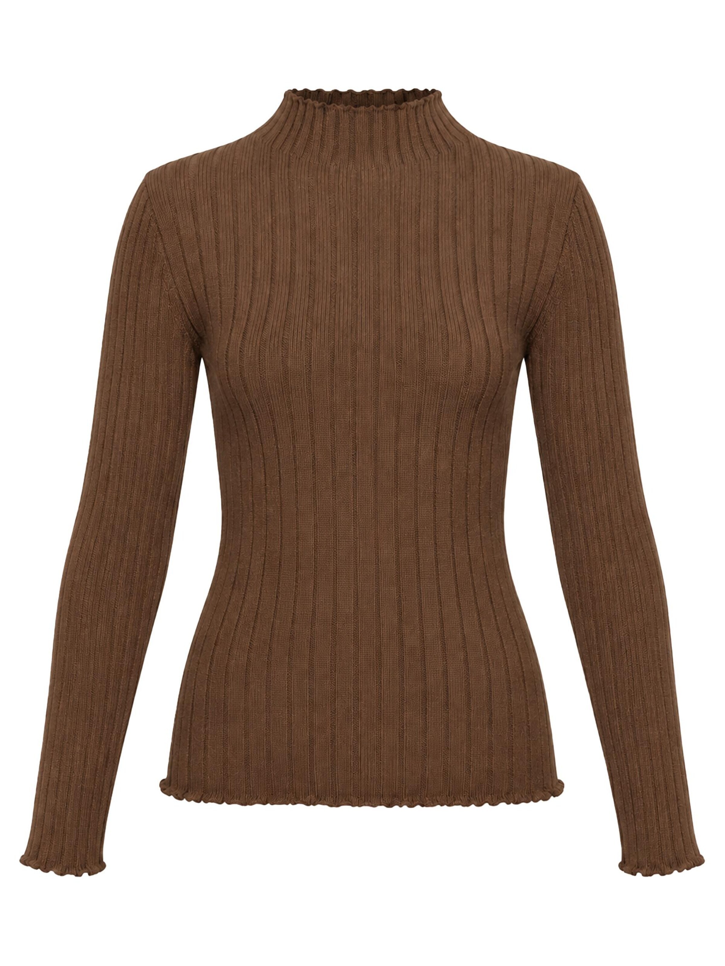 SASSYCLASSY Shirt‌‌‌‌‌‌‌‌‌‌ in Braun: Vorderseite