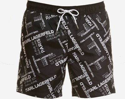 Karl Lagerfeld Badehose in schwarz, Produktansicht