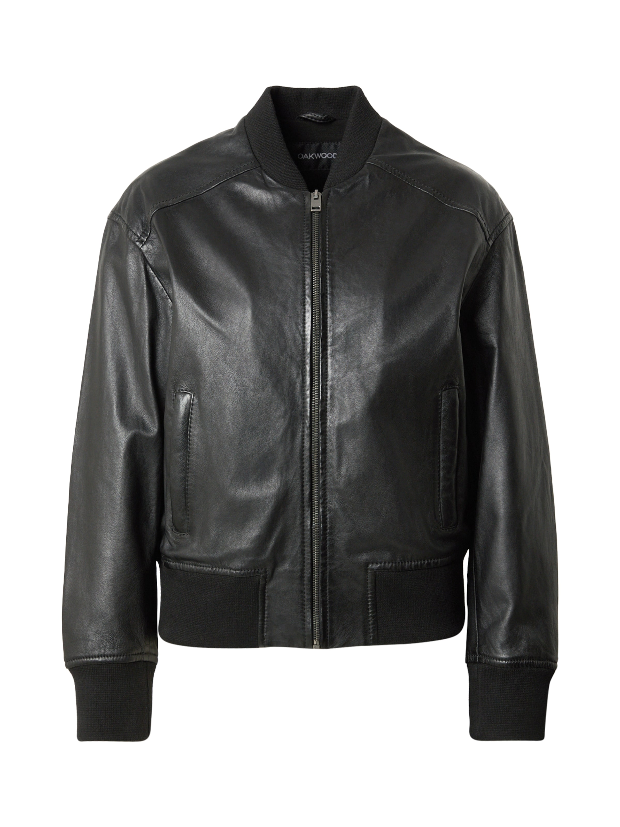 Geacă de primăvară-toamnă 'Paige' de la OAKWOOD pe negru: față