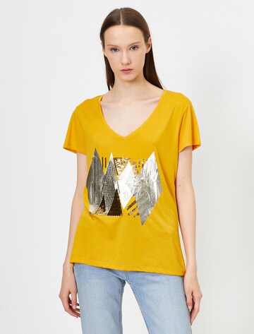 Koton Shirt in Yellow: front
