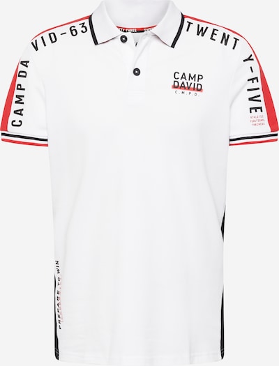 CAMP DAVID Shirt in de kleur Navy / Rood / Wit, Productweergave