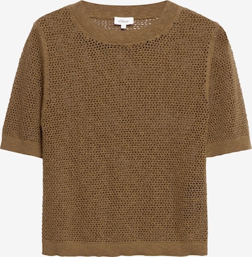 s.Oliver Pullover in Braun: Vorderseite