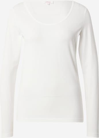 s.Oliver Shirt in White: front