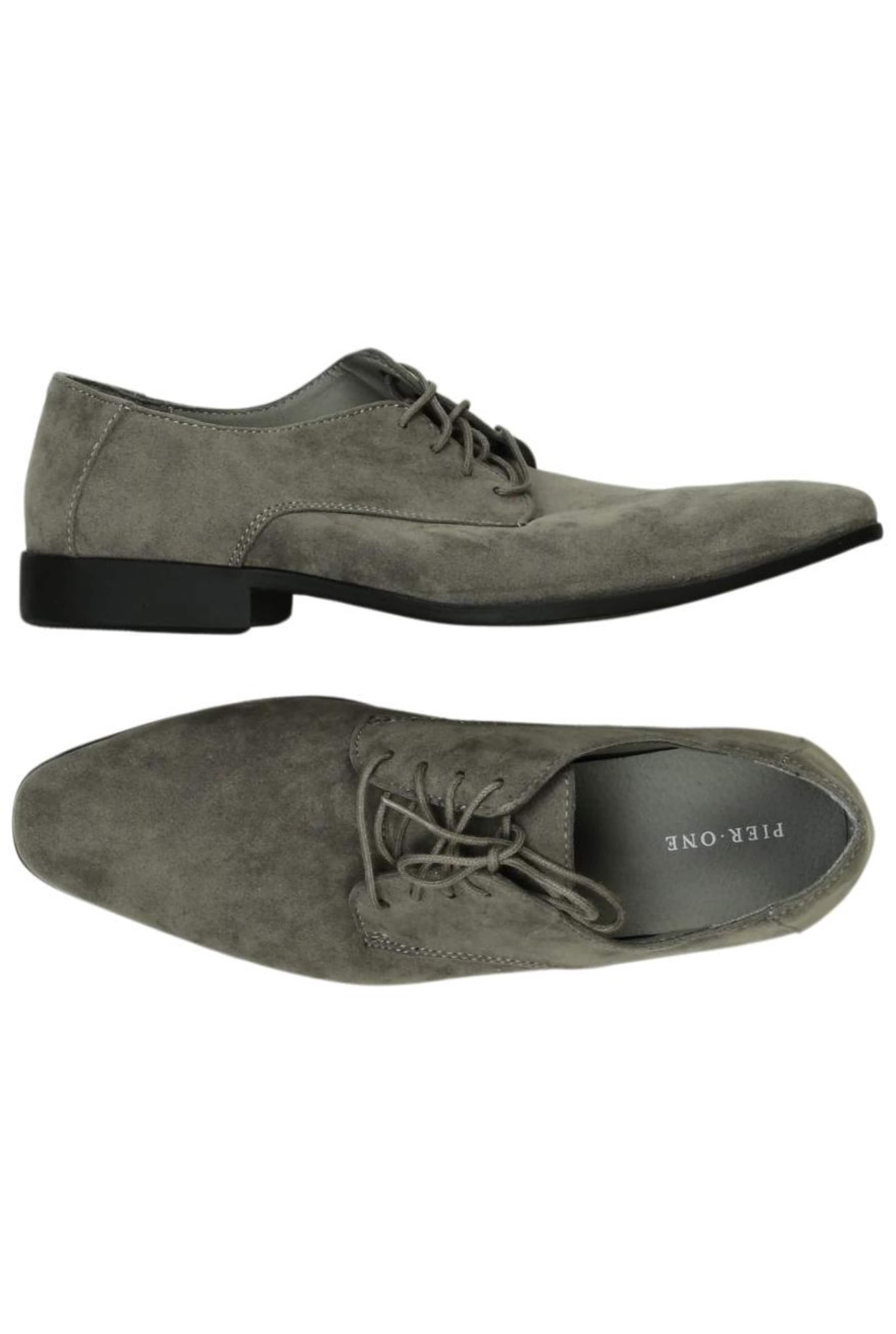 Pier One Halbschuh 40 in Grau: Vorderseite