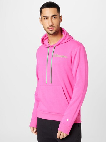 Champion Authentic Athletic Apparel Sweatshirt in Pink: predná strana