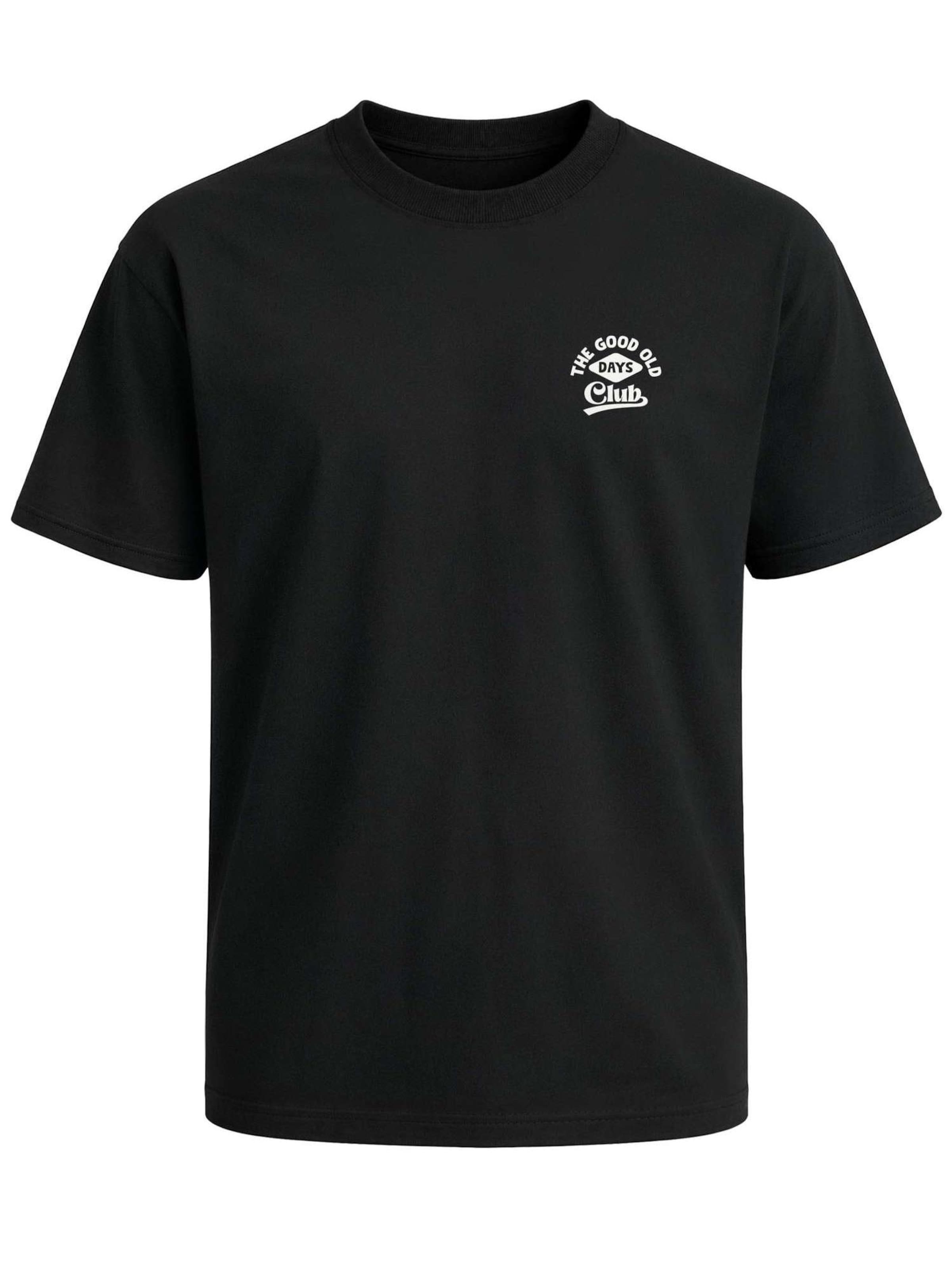 Neverless Shirt 'Good old Days' in Black: front