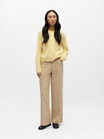 OBJECT - Cárdigan 'OBJAgate' en amarillo