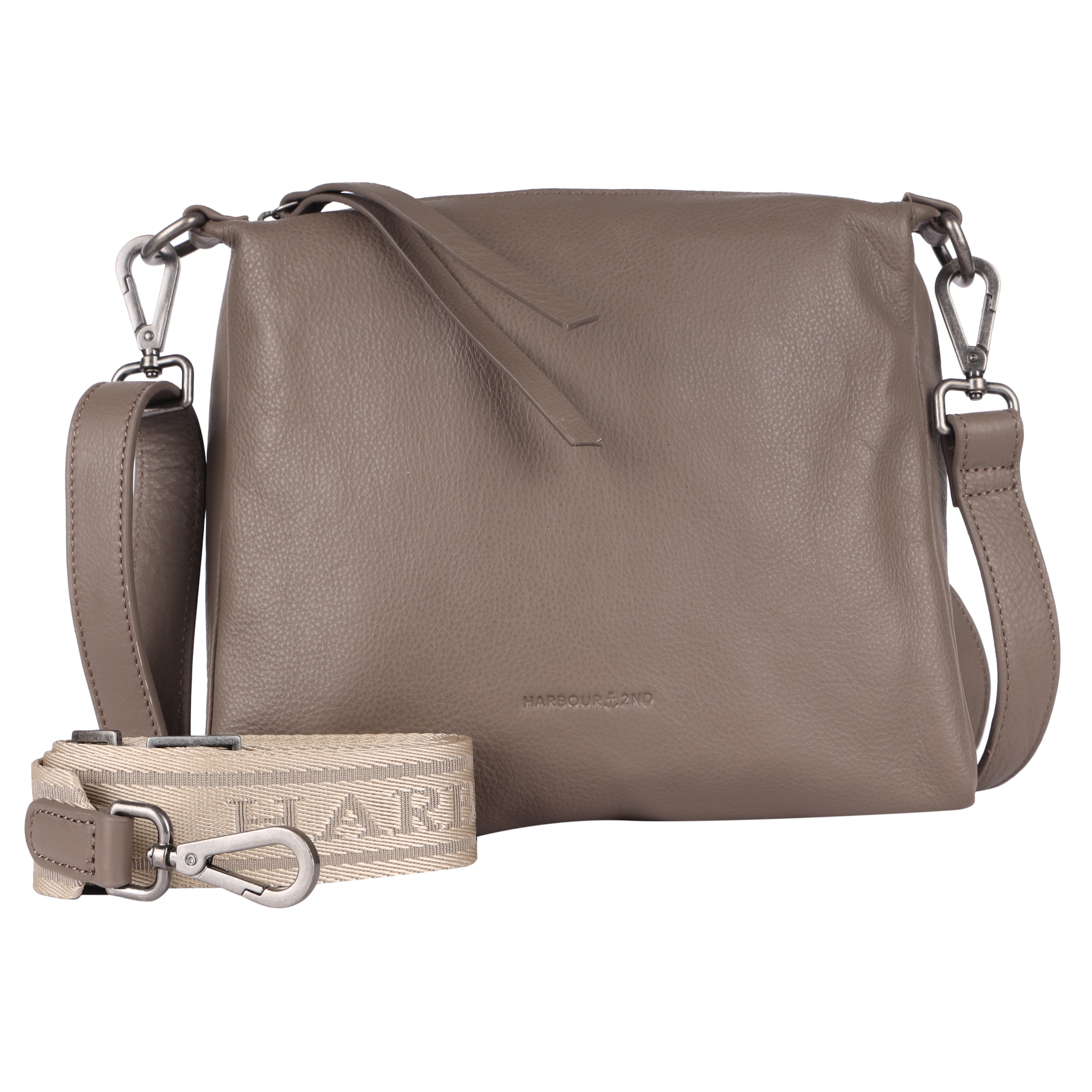 Harbour 2nd Taška cez rameno 'Just Pure Zarifa' - Sivá: predná strana
