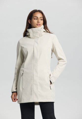 LUHTA Between-Season Jacket in White: front