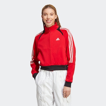 Jachetă de trening 'Tiro Suit Up Lifestyle' de la ADIDAS SPORTSWEAR pe roșu: față