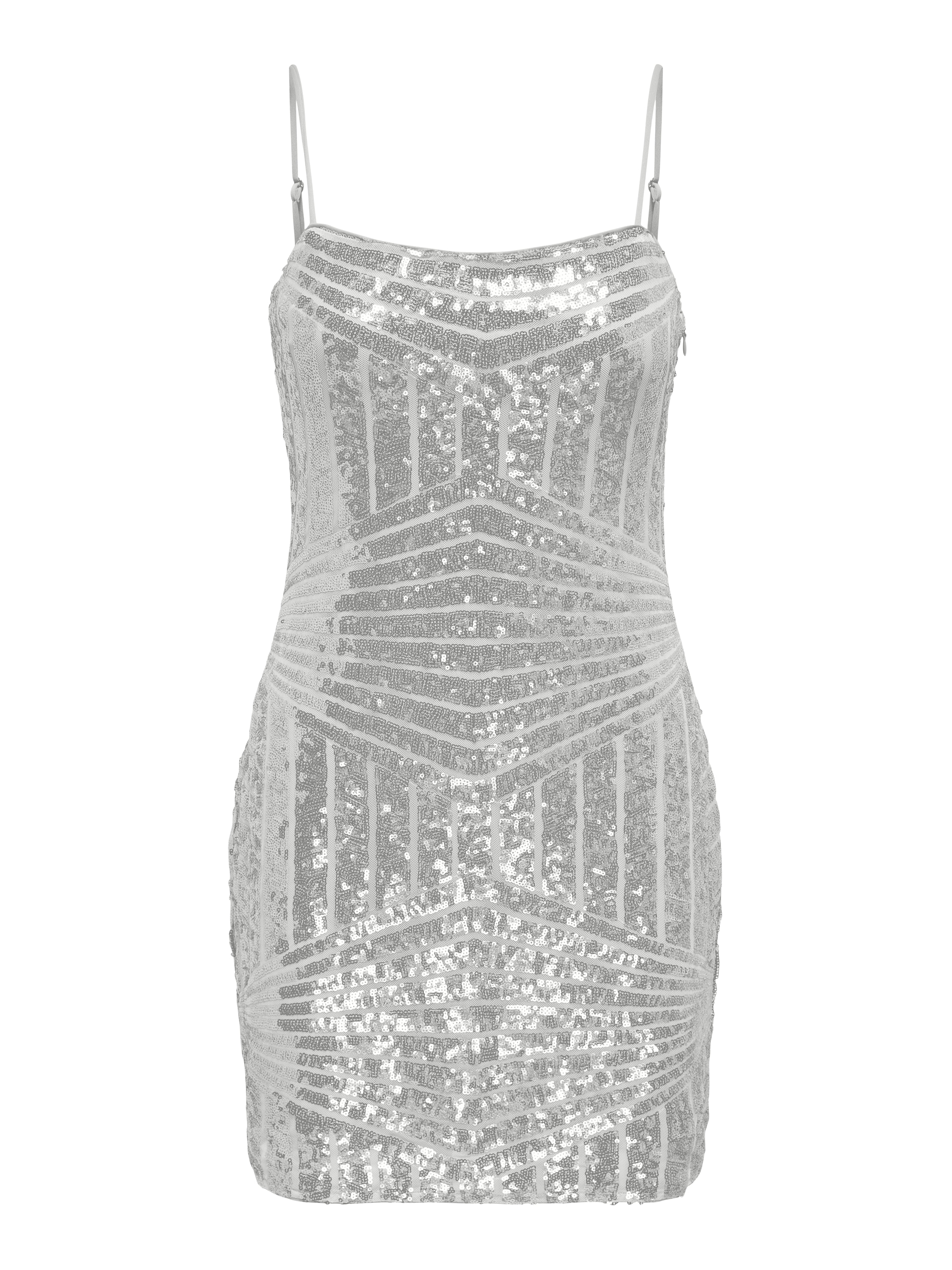 sidabrinė ONLY Kokteilinė suknelė 'ONLScarlett': priekis