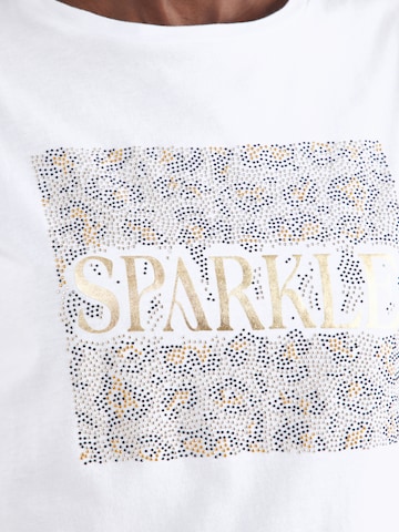 T-shirt 'Am44ber' ZABAIONE en blanc