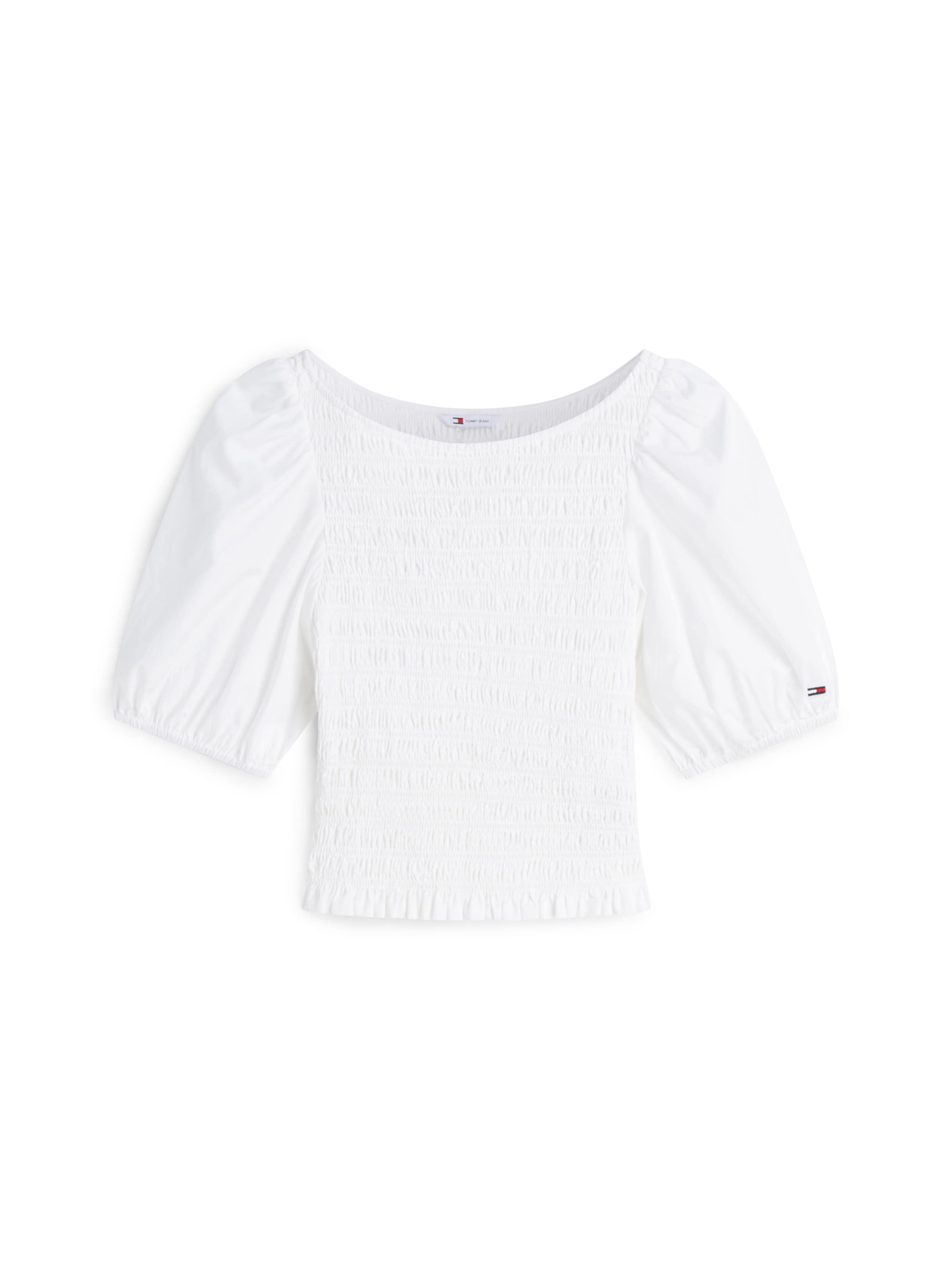 Tommy Jeans Pusero värissä valkoinen: etupuoli