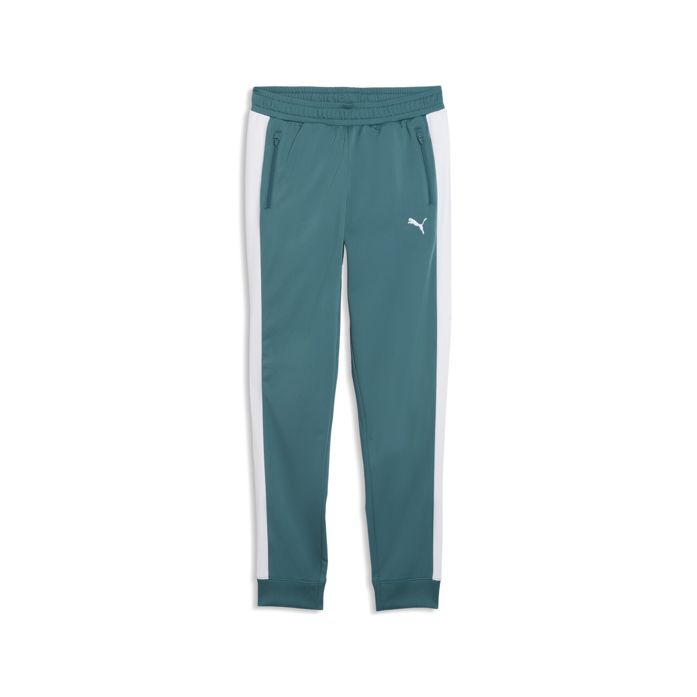Effilé Pantalon 'T7 ALWAYS ON' PUMA en vert : devant