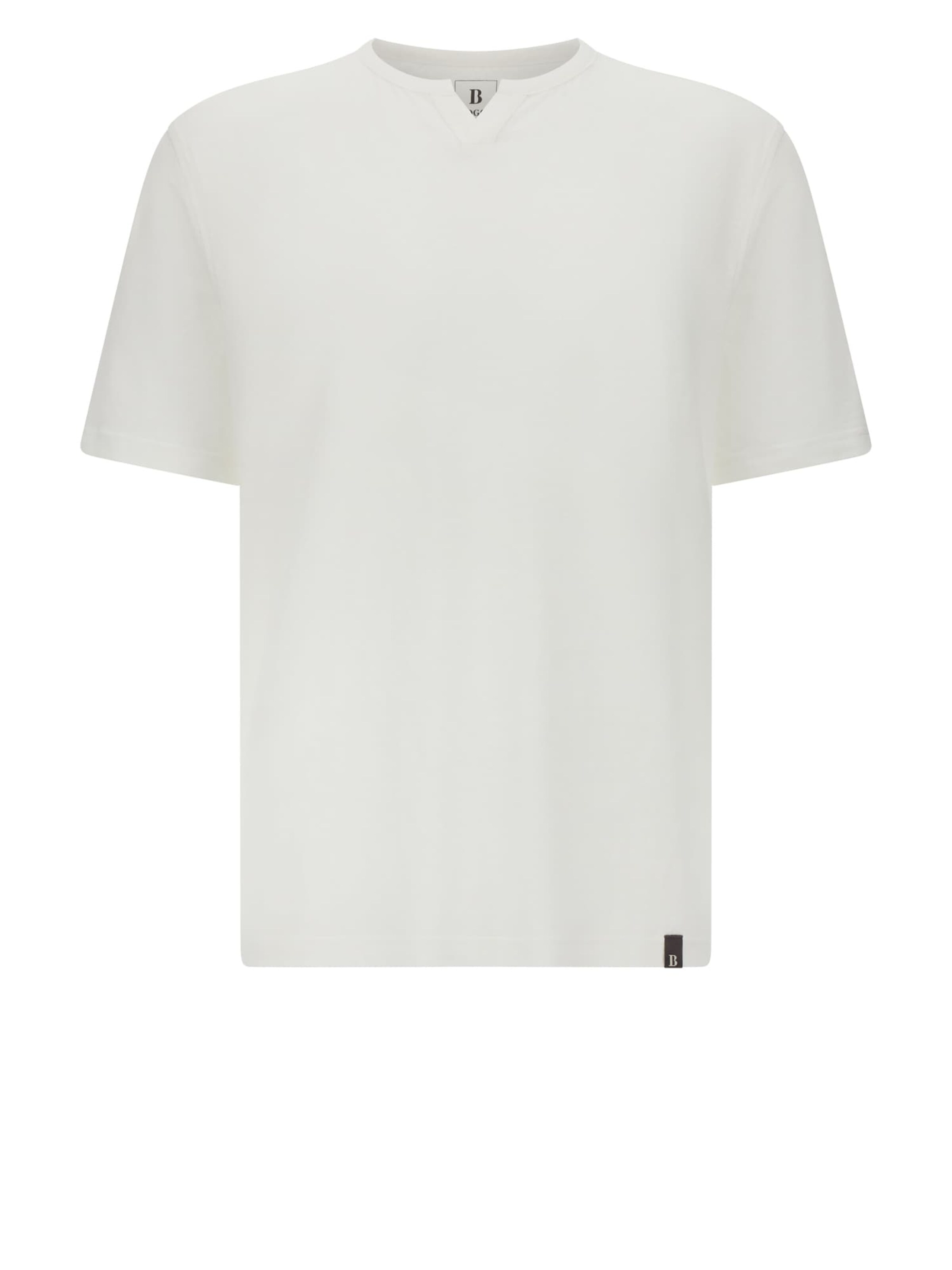T-Shirt Boggi Milano en blanc : devant