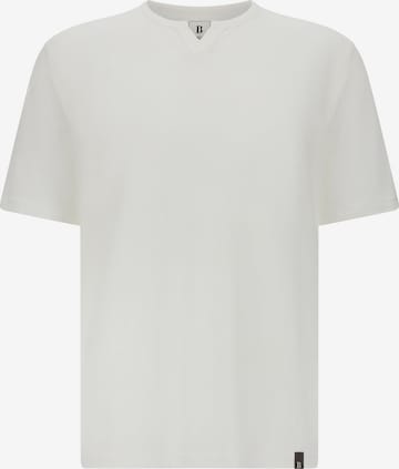 Boggi Milano Shirt in Wit: voorkant