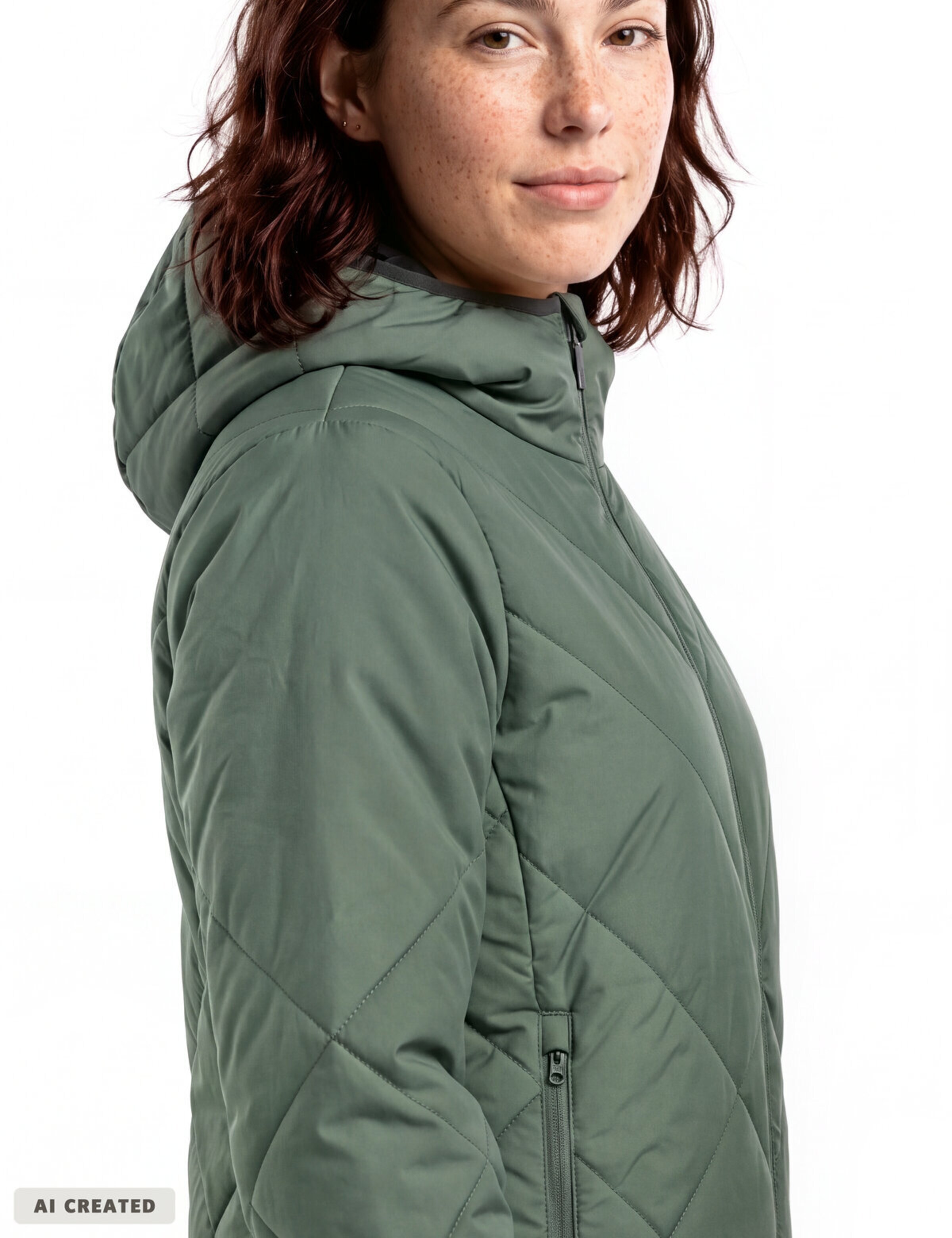 VAUDE Outdoorjas in Groen