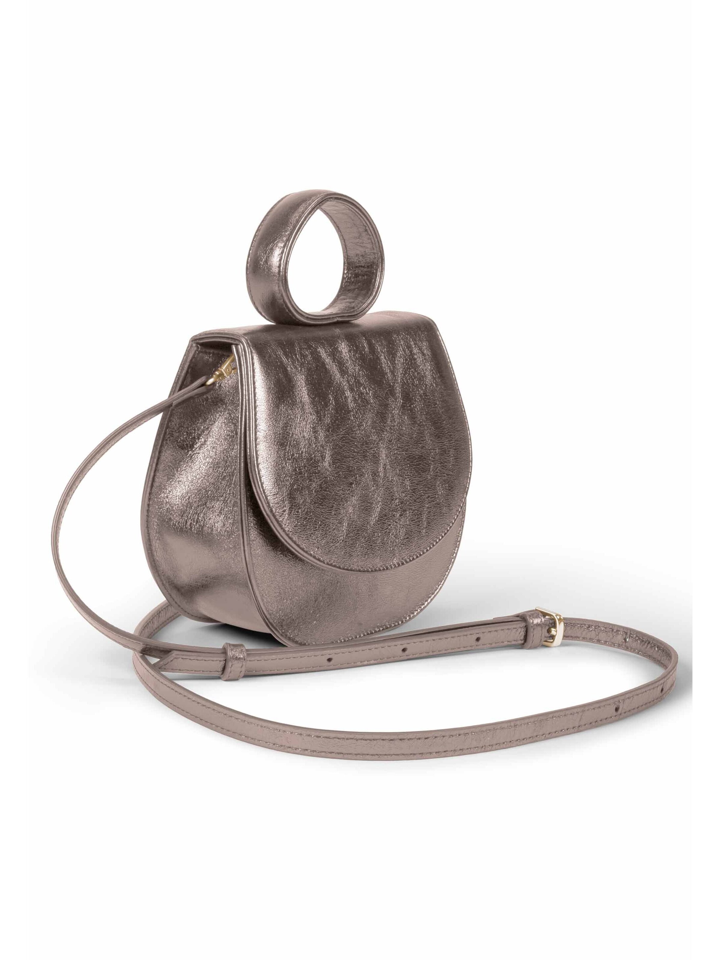 Gretchen Handbag 'Ebony' in Gold