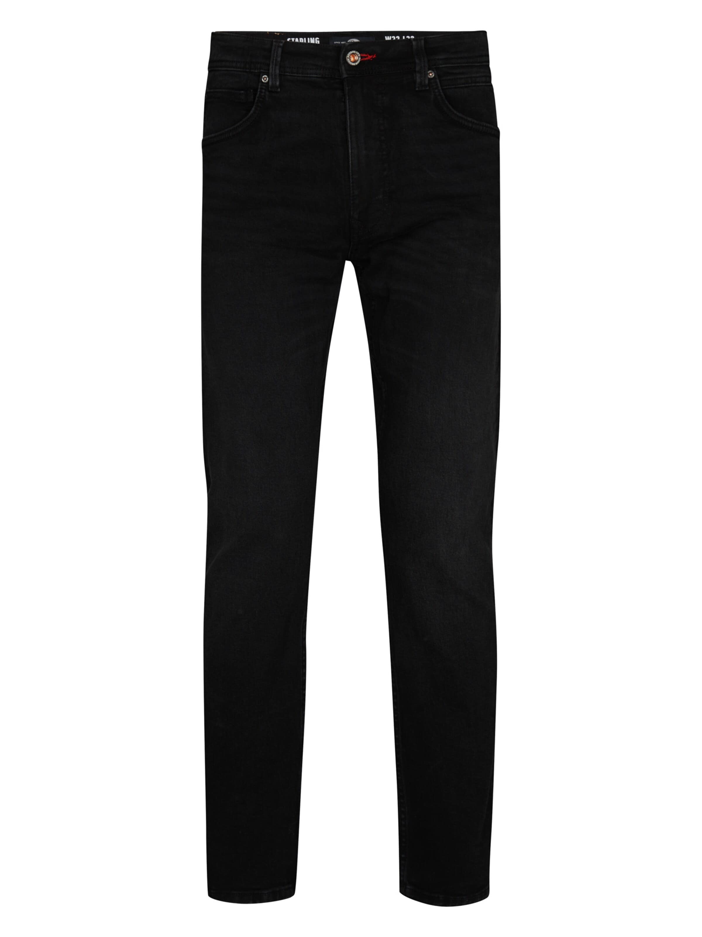 PETROL Jeans in 30 in de kleur Zwart, Productweergave