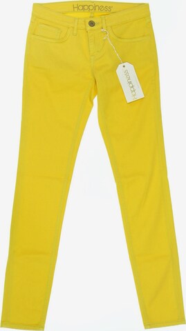 Happiness Jeans in 25 in Yellow: front