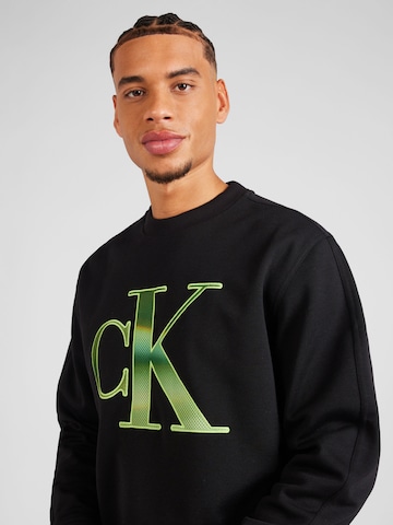 Sweat-shirt Calvin Klein Jeans en noir