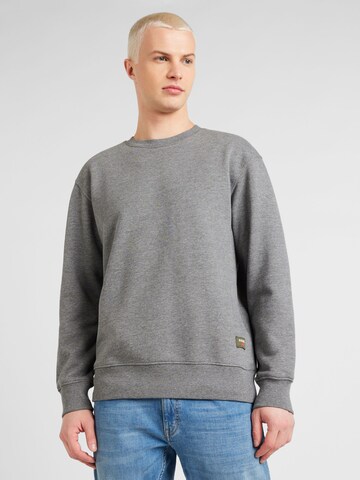 Sweat-shirt 'Andy' R.D.D. ROYAL DENIM DIVISION en gris : devant