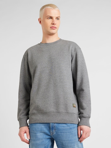 R.D.D. ROYAL DENIM DIVISION Sweatshirt 'Andy' in Grey: front