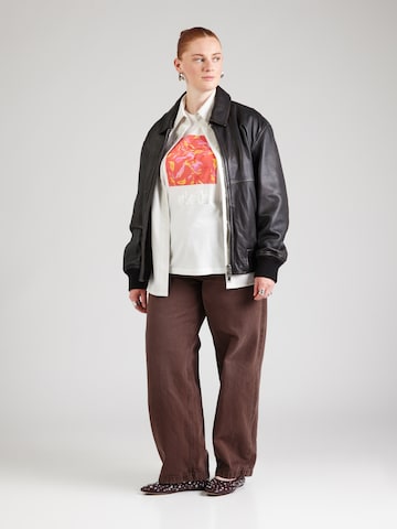 balts Vero Moda Curve T-Krekls