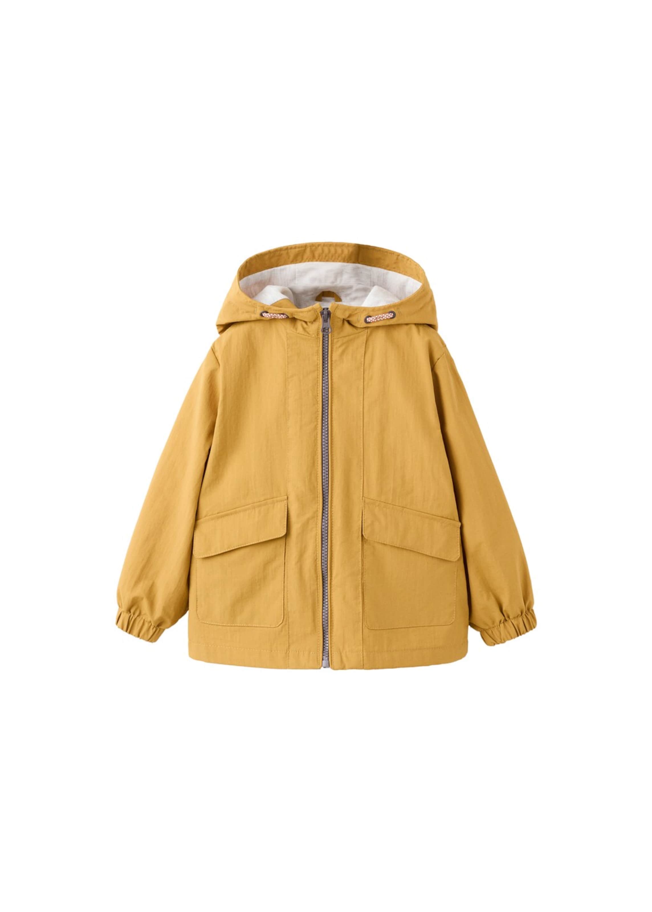 MANGO KIDS Coat 'Kalahari' in Yellow: front
