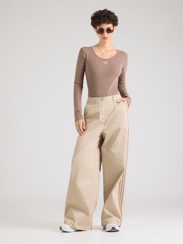 ADIDAS ORIGINALS Wide leg Παντελόνι σε πράσινο