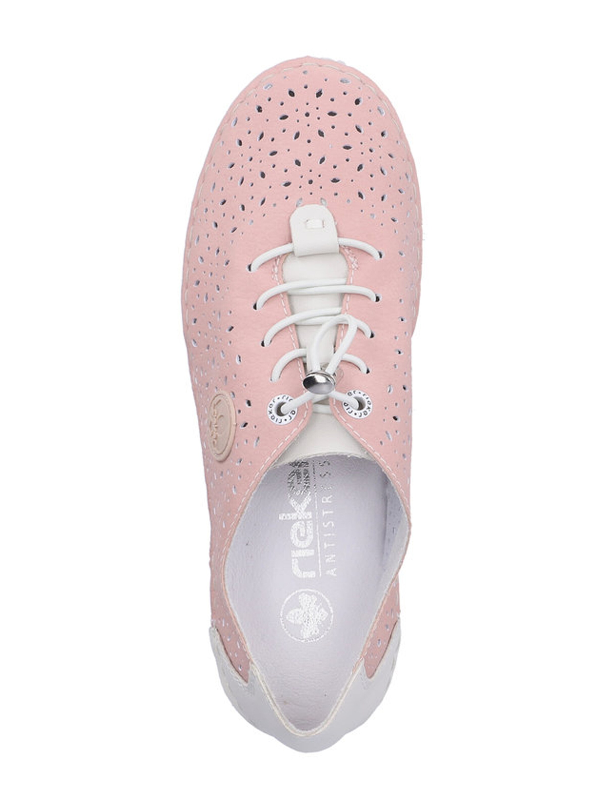 Rieker Šnurovacie topánky - Ružová