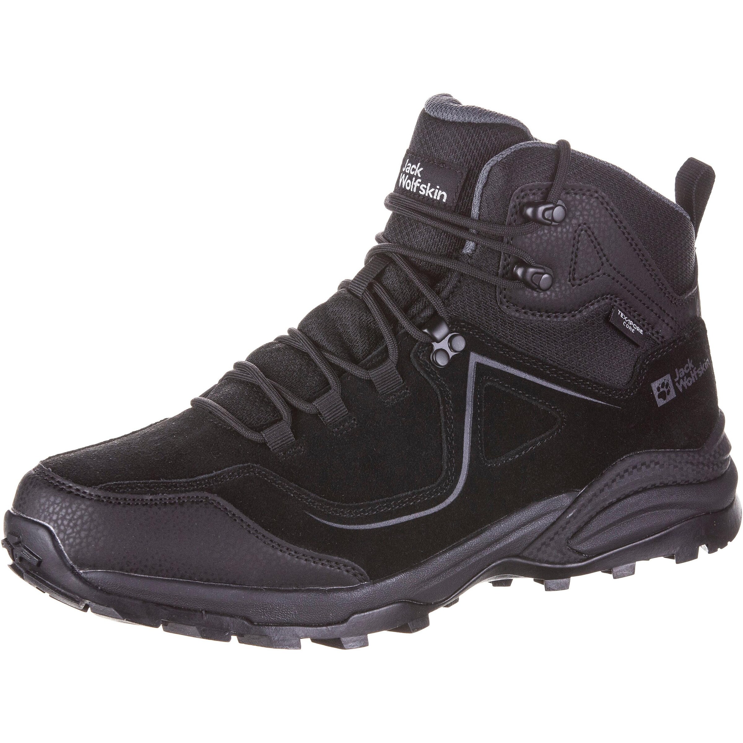 JACK WOLFSKIN Boots 'SUNSET HIKE' in Black: front
