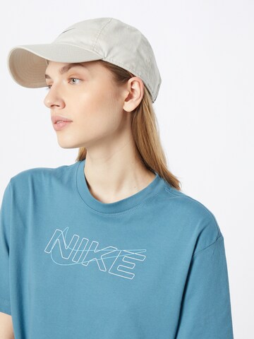 NIKE Functioneel shirt in Blauw