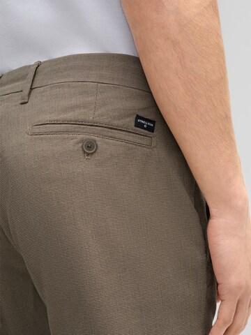 Coupe slim Pantalon chino ' Code ' STRELLSON en beige
