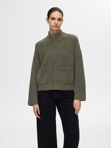 SELECTED FEMME - Cárdigan 'SLFSia Ras' en verde