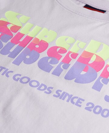 Maglietta di Superdry in lilla