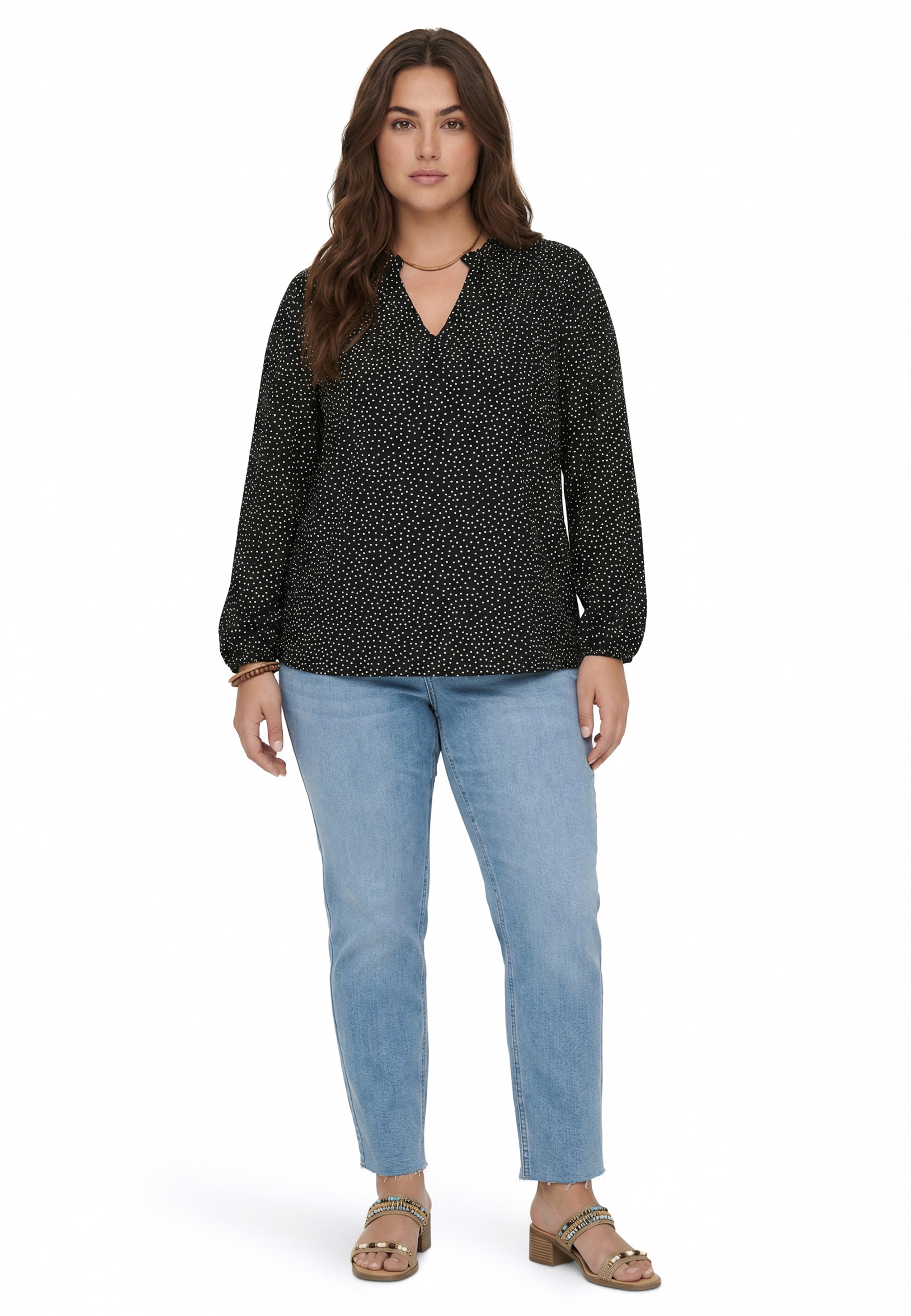 joella - Blusa en negro