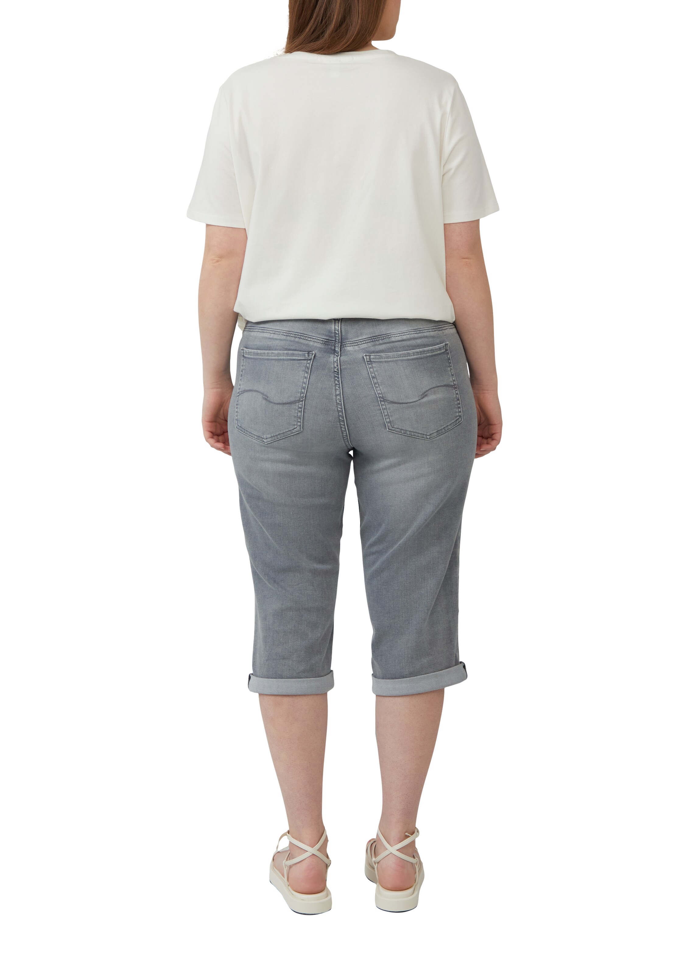 QS Slimfit Jeans in Grijs