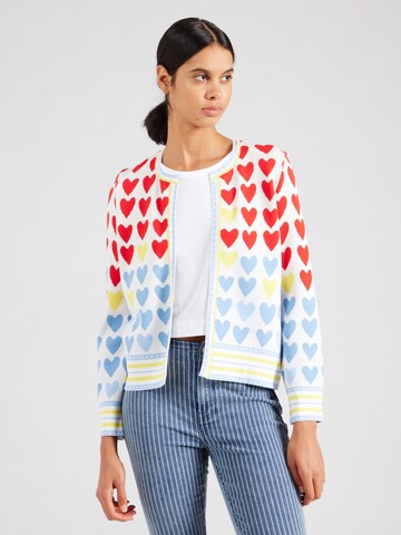 Rich & Royal Strickjacke in Mischfarben: Vorderseite
