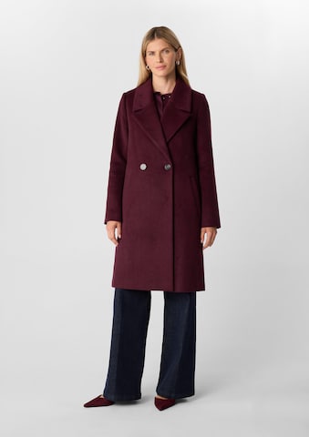 Manteau mi-saison COMMA en rouge : devant