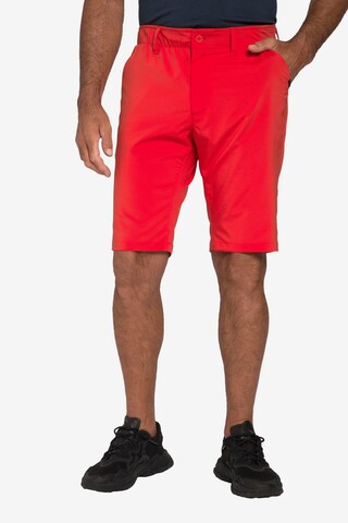 JAY-PI Regular Workout Pants in Red: front