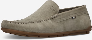 bugatti Mocassins in Groen: voorkant